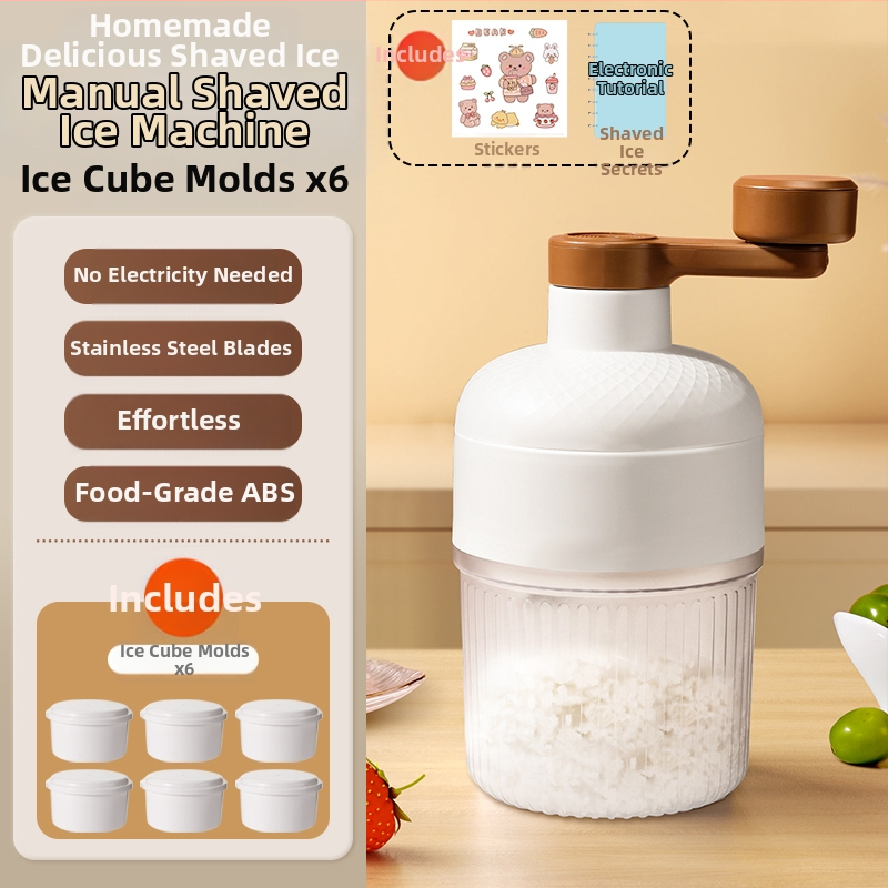 Ledo skutimo mašina, buitinė, maža rankinė ledo smulkintuvo medvilnės ledo mašina, snaigės ledo mašina, rankinė ledo mašina, naktinė turgaus prekystalis