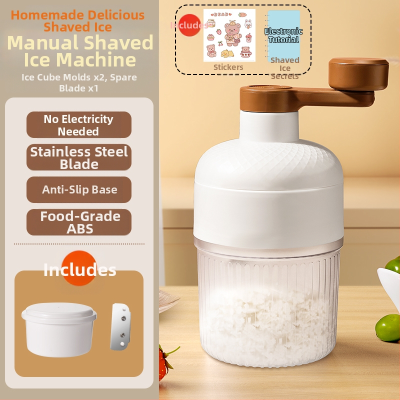 Ledo skutimo mašina, buitinė, maža rankinė ledo smulkintuvo medvilnės ledo mašina, snaigės ledo mašina, rankinė ledo mašina, naktinė turgaus prekystalis