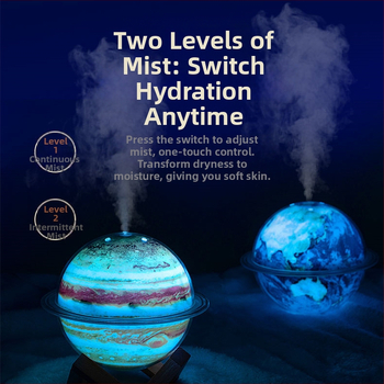 „Creative Planet“ drėkintuvas, USB darbalaukio Žemės drėkintuvas, namų miegamojo biuro vandens purškimo valytuvas