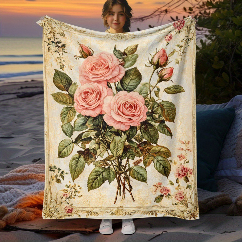 Vintažinė flanelinė antklodė studentų bendrabučio biuro miego antklodė sofos antklodė gamyklos tiesioginė didmeninė prekyba