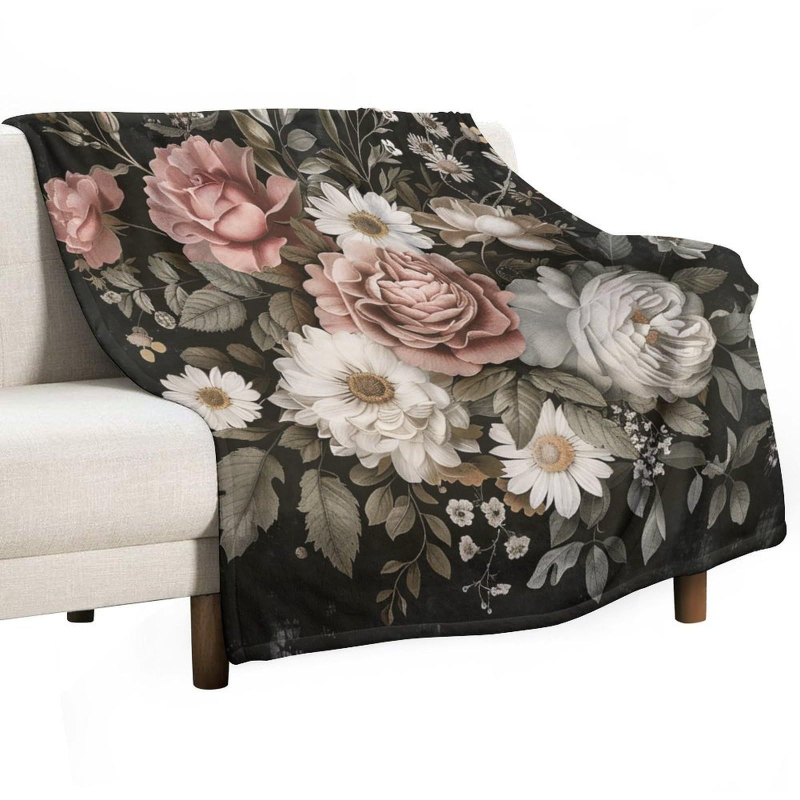 Vintažinė flanelinė antklodė studentų bendrabučio biuro miego antklodė sofos antklodė gamyklos tiesioginė didmeninė prekyba