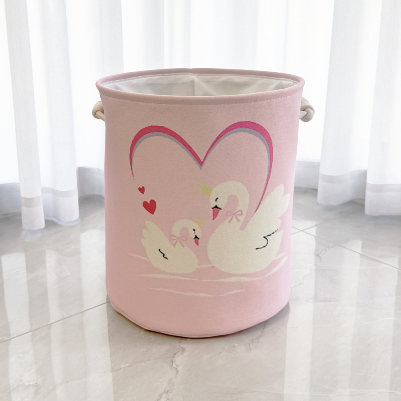 Roosa INS tuulekarussell paksendatud mänguasjade hoiukorv riidest hoiukorv määrdunud riiete ämber riiete hoiustamine ja viimistlemine