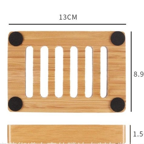 Amazon Supplies Μπαμπού Σαπουνοθήκη Μπάνιου Στραγγιστήρι Σαπουνοθήκη Φορητό Μοντέλο Εργοστασιακή Άμεση Πώληση