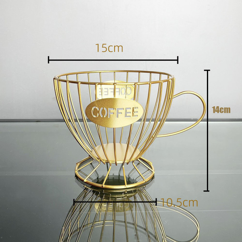 Nordic Light luksuzna geometrijska prijenosna košara za voće, dnevni boravak, kućanski tanjur za voće, košara za pohranu grickalica, kuhinjska košara za ocjeđivanje