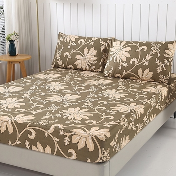 Трансгранична външна търговия Симънс защитно покритие от алое вера памучно шлайфане легло шапка печат единично двойно Тайван производители на чанти за легло на едро