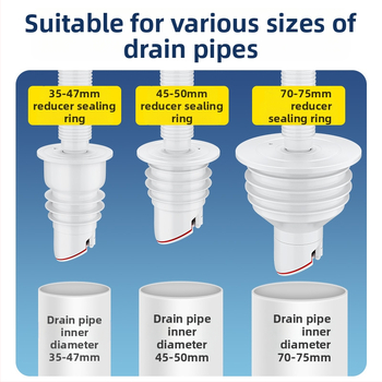 Στεγανοποιητικός δακτύλιος σιλικόνης για σωλήνα αποχέτευσης, τάπα νιπτήρα κουζίνας, τάπα σωλήνα αποχέτευσης πλυντηρίου ρούχων, τεχνητό οσμή κατά της επιστροφής