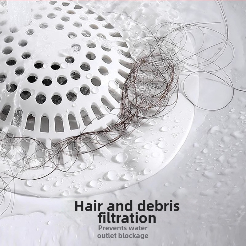 Филтър за коса за сифон на пода в банята, универсален, за баня, кухня, за канализация, мивка, измиване на лице, басейн за ръце, антиблокиращ