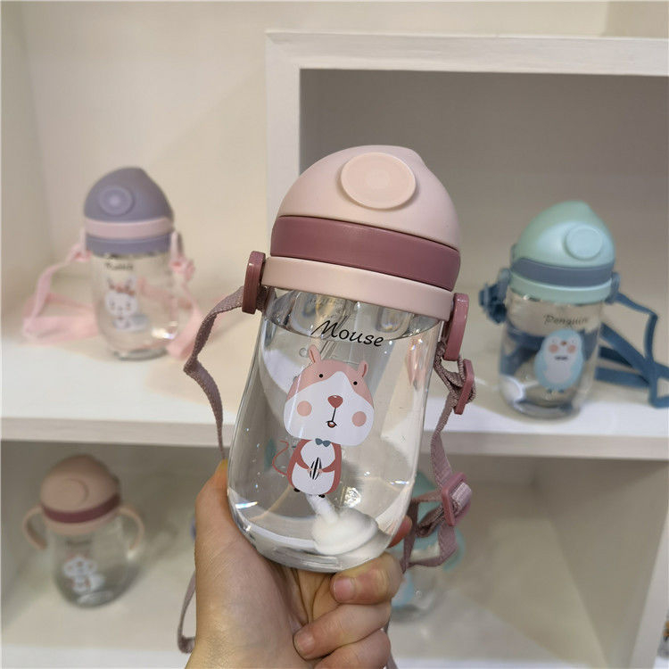 2021. aasta uus laste õlgtops, beebi joogitops, plastist joogitops, lämbumisvastane kaasaskantav lasteaia veetops