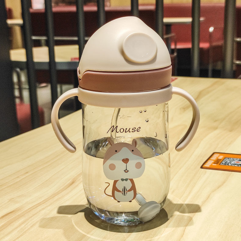 2021. aasta uus laste õlgtops, beebi joogitops, plastist joogitops, lämbumisvastane kaasaskantav lasteaia veetops