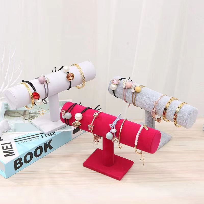 Hulgimüük flanellkäevõru vitriin käevõru kell hoiustusalus ööturu kioski ehete vitriin