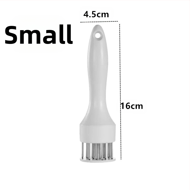 Roostevabast terasest lihapaksendaja sealiha kotlettide, grilli ja marineeritud liha jaoks, praadi paksendamise nõelad, lihapaksendaja tööriist