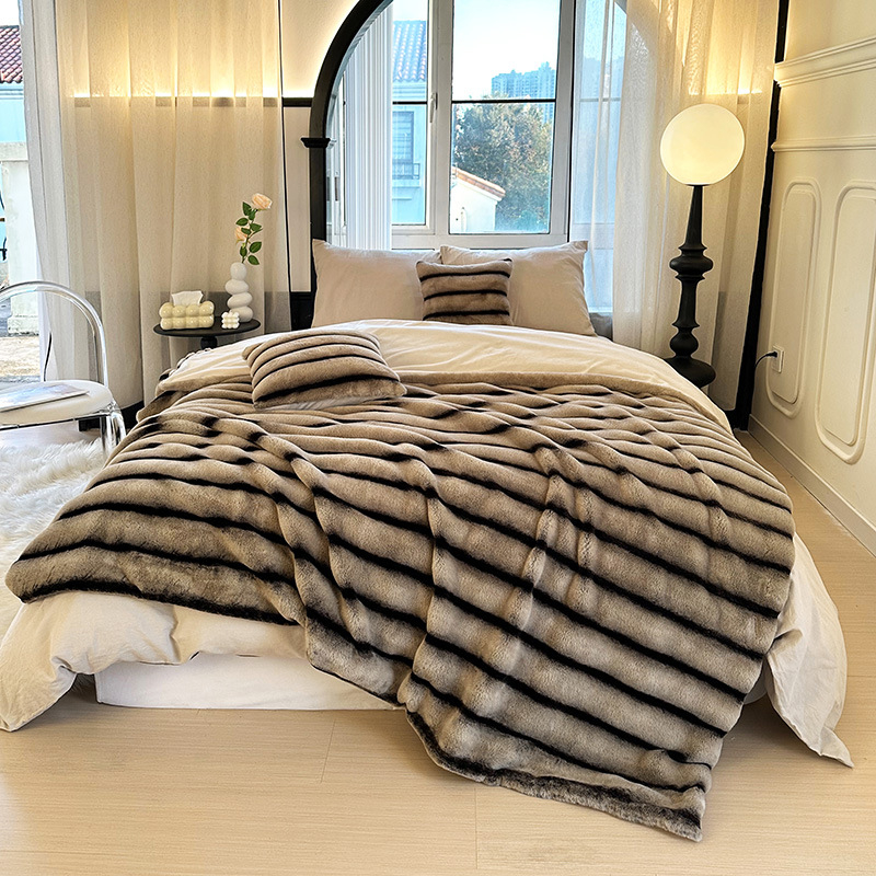 Talvine tekk Tokas karusnahast tekk mull suur jänese karusnahast tekk Rex jänese karusnahast soe diivanitekk paksendatud tekk