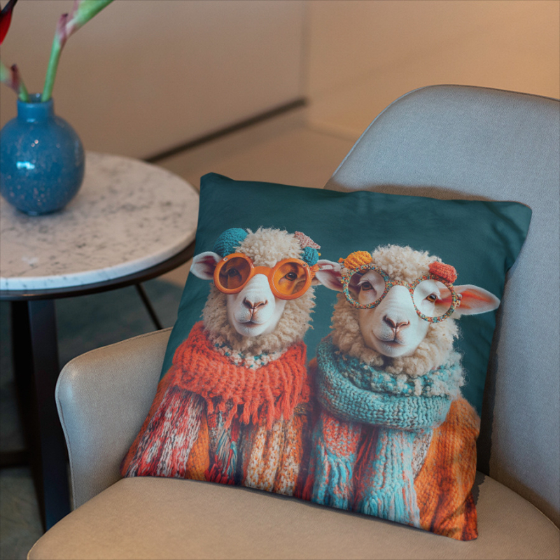 Διασυνοριακή γενιά συλλογής JIT γενιά συλλογής εργοστάσιο yiwu καθημερινά δέκα χιλιάδες τεμάχια μαξιλαροθήκες μαξιλαριού αλπακά με γυαλιά