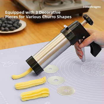 Piiriülene leibkonna Hispaania praetud tainapulkade masin Lääne-Ladina puuviljamasin Hispaania praetud tainapulkade masin Leibkonna soodne puuviljamasin