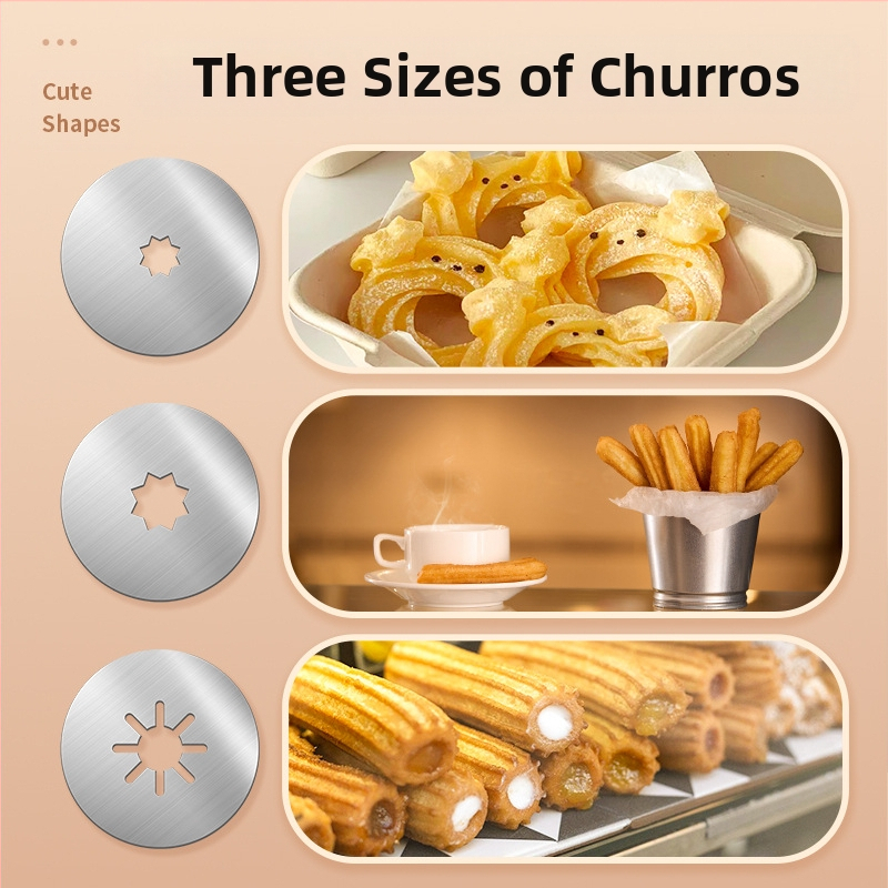 Трансгранична машина за пържени испански тестени пръчици, машина за западни латиноамерикански плодове, машина за пържени испански тестени пръчици, машина за домакински плодове Auspicious