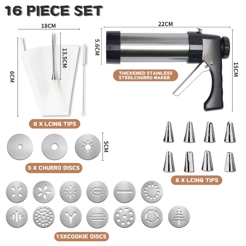 Piiriülene leibkonna Hispaania praetud tainapulkade masin Lääne-Ladina puuviljamasin Hispaania praetud tainapulkade masin Leibkonna soodne puuviljamasin