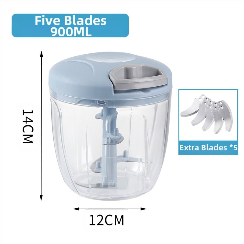 Χειροκίνητος οικιακός πολυλειτουργικός κόπτης λαχανικών, αποφλοιωτής σκόρδου, μύλος σκόρδου κουζίνας, μηχανή μαγειρέματος, μύλος λαχανικών χονδρικής