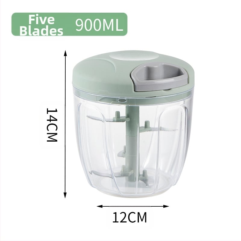 Χειροκίνητος οικιακός πολυλειτουργικός κόπτης λαχανικών, αποφλοιωτής σκόρδου, μύλος σκόρδου κουζίνας, μηχανή μαγειρέματος, μύλος λαχανικών χονδρικής