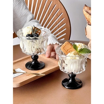 Pokaalikohtu stiilis majapidamismagustoiduklaas Nordic Relef Cup jäätisejäätis linnupesa tass täiustatud Euroopa stiilis