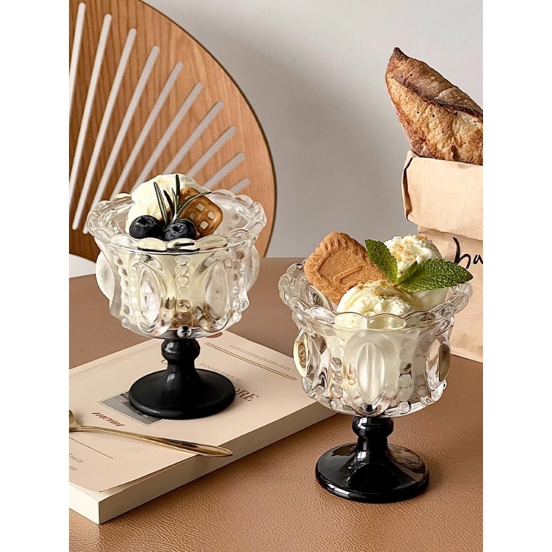 Pokaalikohtu stiilis majapidamismagustoiduklaas Nordic Relef Cup jäätisejäätis linnupesa tass täiustatud Euroopa stiilis