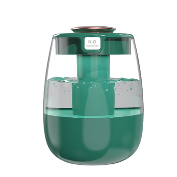 Dvigubo purškimo smarkaus rūko drėkintuvas „Amazon“ karšto pardavimo drėkintuvas namams, miegamajam, oro valytuvas