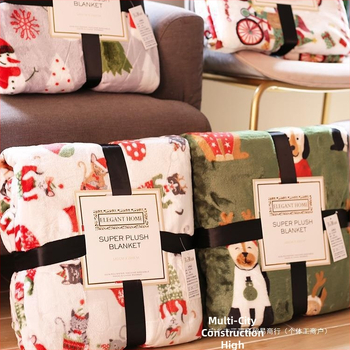 Χριστουγεννιάτικη κουβέρτα Gingerbread Man Κουβέρτα υπνάκου γραφείου Κουβέρτα δώρου Σεντόνια φανέλας από γάλα fleece Κουβέρτα fleece Κουβέρτα καναπέ