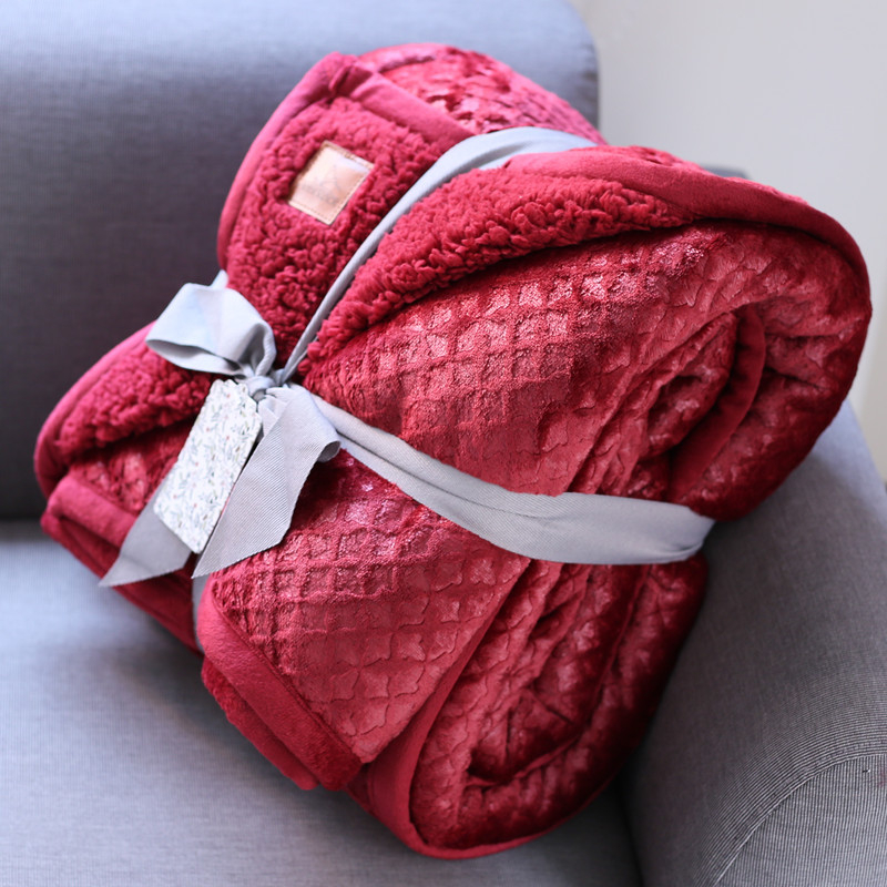 Ziemassvētku sega Piparkūku vīriņš Biroja snaudu sega Dāvanu sega Piena flīsa flaneļa palagi Flīsa sega Dīvāna sega