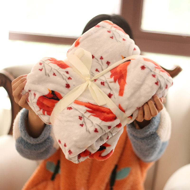 Ziemassvētku sega Piparkūku vīriņš Biroja snaudu sega Dāvanu sega Piena flīsa flaneļa palagi Flīsa sega Dīvāna sega