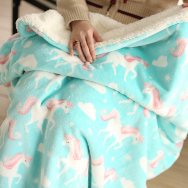 Ziemassvētku sega Piparkūku vīriņš Biroja snaudu sega Dāvanu sega Piena flīsa flaneļa palagi Flīsa sega Dīvāna sega