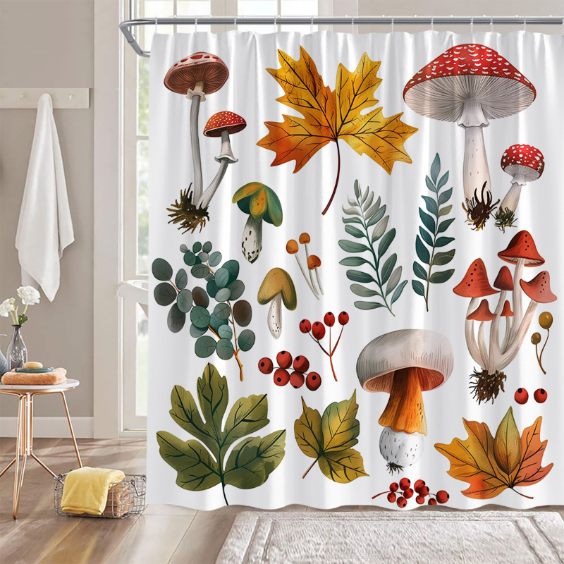 Vintage seenekujuline dušikardin, looduslik mets, liblikas, taim, lill, must, veekindel, vannitoa kaunistuskonks