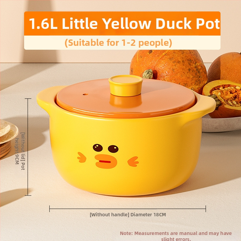 Puodas namams, atsparus aukštai temperatūrai, sausai degantis, neskilinėjantis keraminis dujinės viryklės puodas, ryžių troškinys, sriuba, sriubos puodas