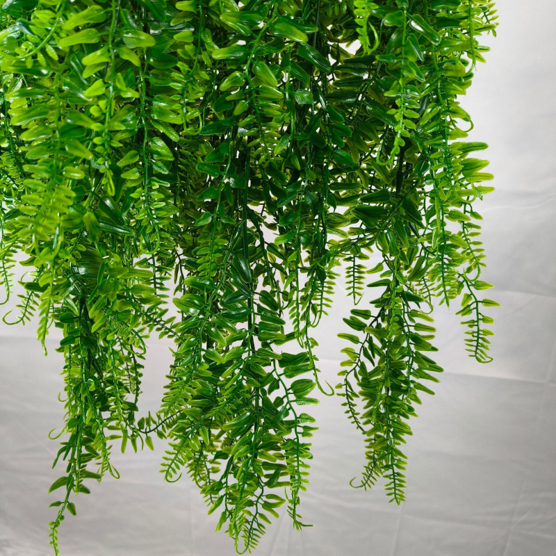 Pārrobežu 69 acu simulācija persiešu lapām, kas piekarināmas pie sienas, ūdensaugi un zaļie augi, mājas dekorēšana, logu ainavu veidošana, plastmasas mākslīgās lapas