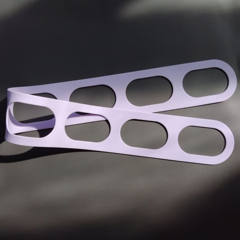 Silikoonist potikaane rihm, korduvkasutatav universaalne kaanerihm, mis sobib hautisepoti, vormiroa ja tõrvakaanega lõunakarbi jaoks