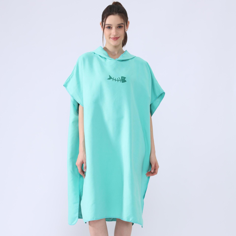 Prekogranični brzosušeći ogrtač za plažu, bluza za presvlačenje, ručnik za kupanje, ogrtač za plažu, dvostrani baršunasti ogrtač, e-trgovina Amazon