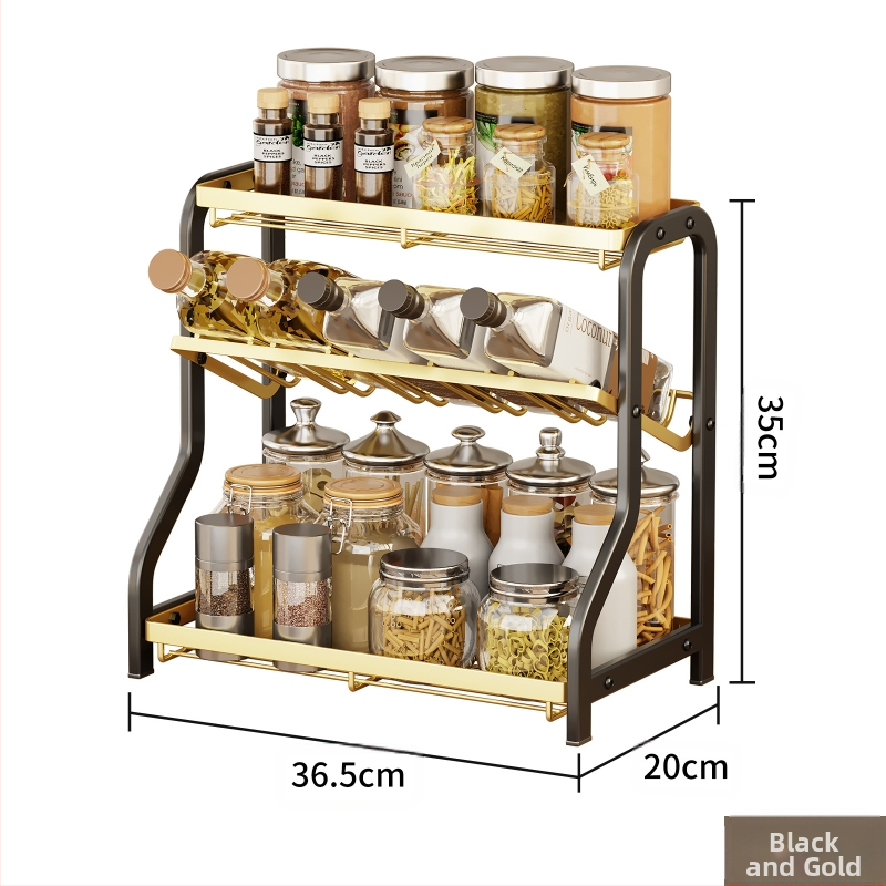 Virtuvės prieskonių laikymo lentynėlė, daugiasluoksnė, siauro tarpo, maža, prieskonių, prieskonių butelių dėžutės, laikymo lentynėlė