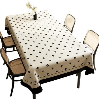 Söögilaua laudlina, veekindel ja õlikindel ühekordne lauamatt, ristkülikukujuline PVC laudlina, kerge, luksuslik, tipptasemel teelaua laudlina