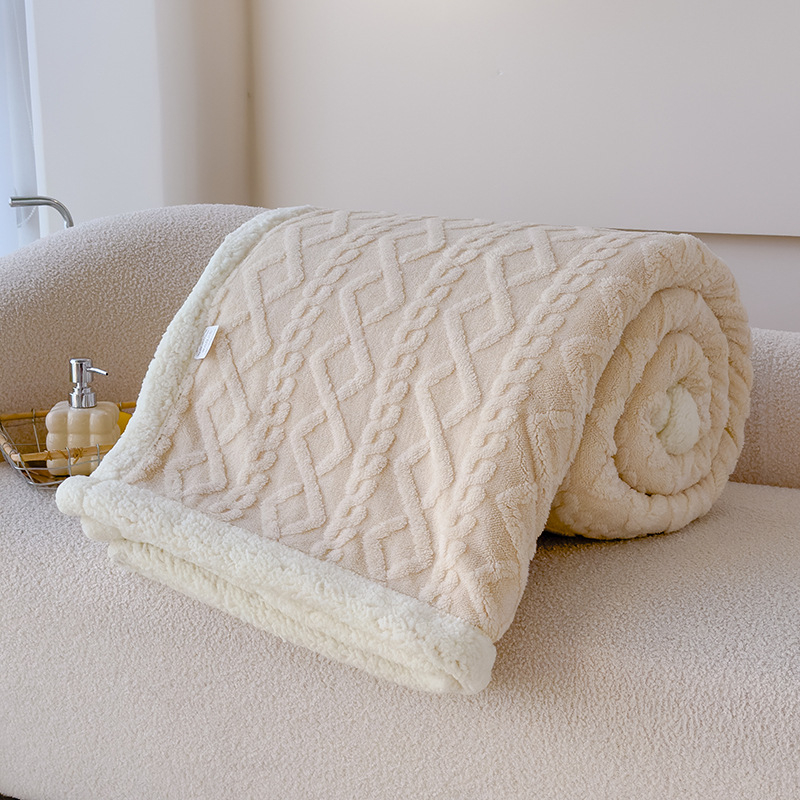 Žieminė sustorinta dvigubo sluoksnio tafelio antklodė, pažangios tekstūros biuro snapo antklodė, sofos antklodės gamyklos išparduotuvė