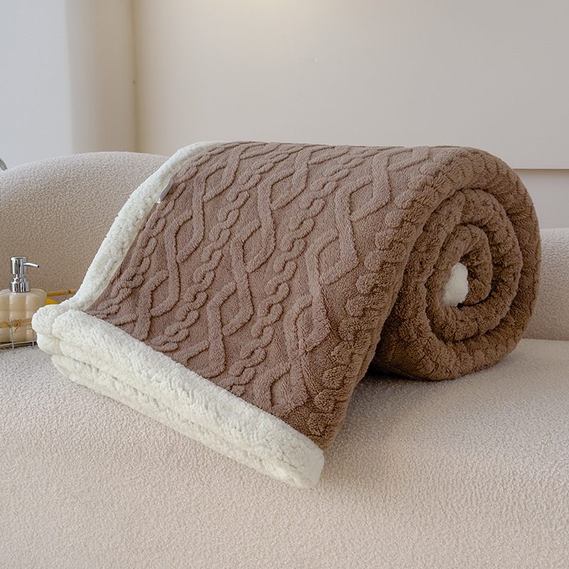 Žieminė sustorinta dvigubo sluoksnio tafelio antklodė, pažangios tekstūros biuro snapo antklodė, sofos antklodės gamyklos išparduotuvė