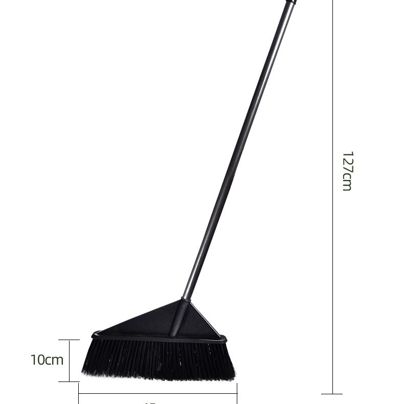 Didelė šluota didmeninė prekyba viena šluota kaimo kiemo buitinė valymo šluota sanitarijos darbuotojui didelė šerių šluota