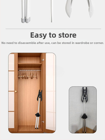 Buitinė grindų lyginimo lentyna, sulankstoma, su rankiniu lyginimo stalčiumi, nepriklausoma atrama, teleskopiniai reguliavimo priedai