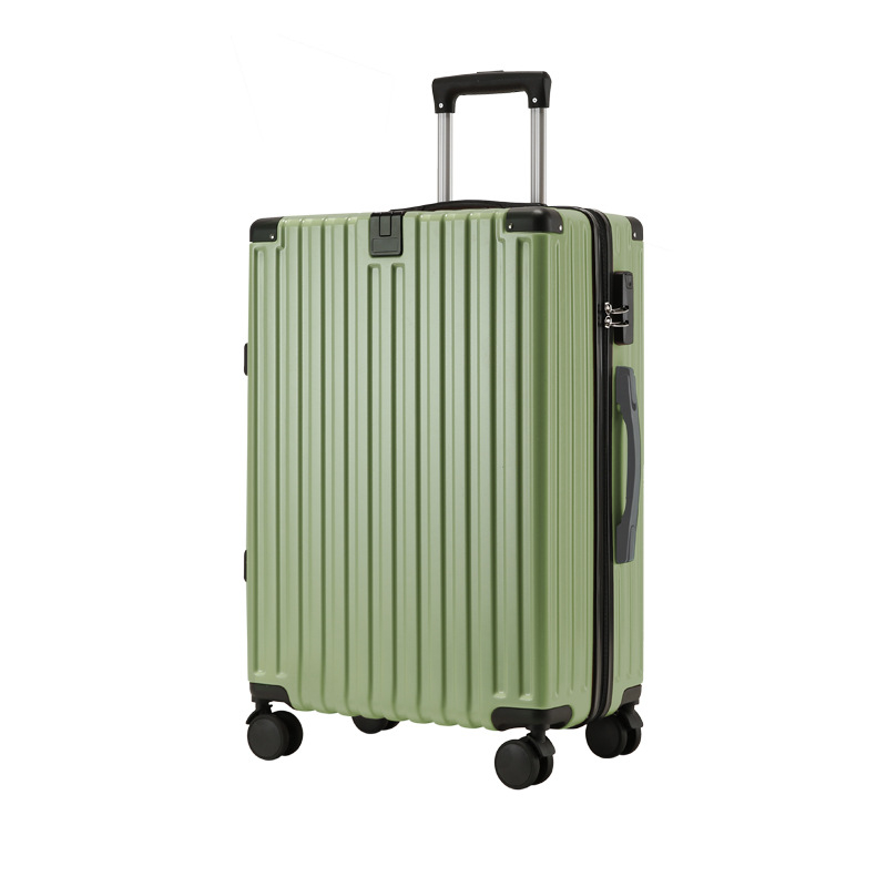 Pagasikohver, punane, 20-tolline, käru, universaalne ratastega, 24-tolline, meeste ja naiste, tudengite paroolikastiga nahkkott