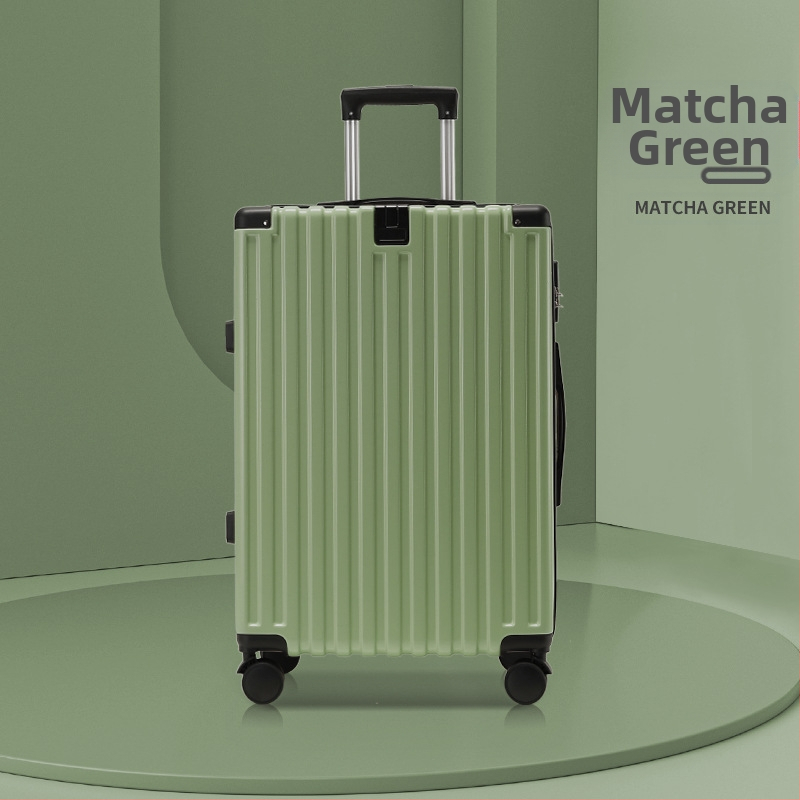 Pagasikohver, punane, 20-tolline, käru, universaalne ratastega, 24-tolline, meeste ja naiste, tudengite paroolikastiga nahkkott