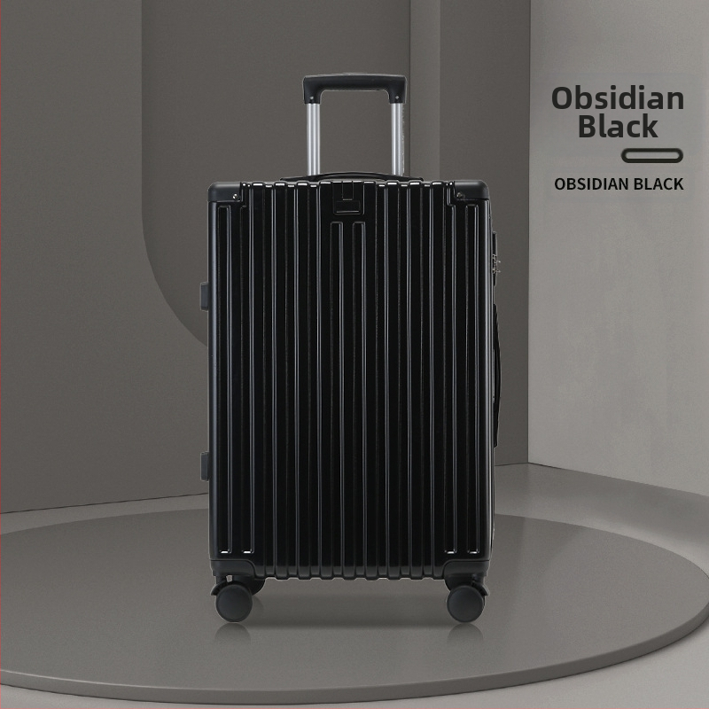 Pagasikohver, punane, 20-tolline, käru, universaalne ratastega, 24-tolline, meeste ja naiste, tudengite paroolikastiga nahkkott