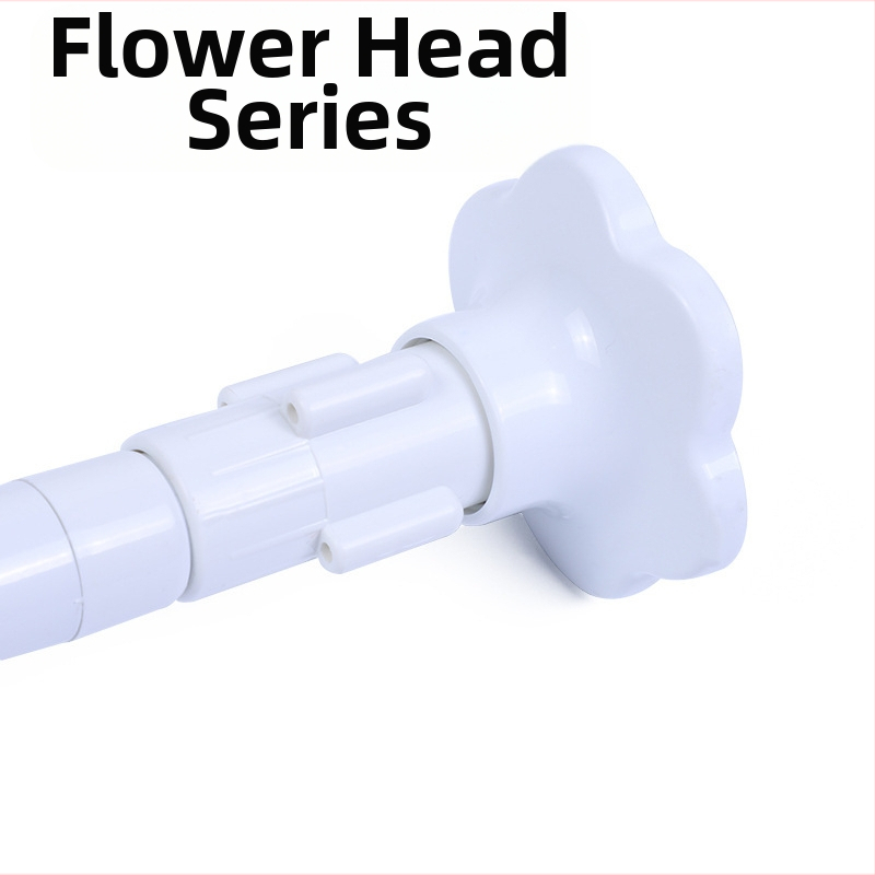 Valge värviga ploomiõie teleskoopvarras multifunktsionaalne dušikardinavarras kardinapuu auguvaba riiete tuulutusvarras jaapani stiilis uksekardinapuu