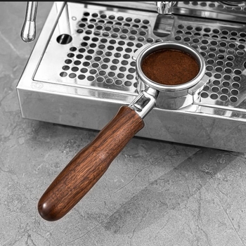 Universaalne kohvi täispuidust käepide Puidust tooted Modifitseeritud puidust käepideme tarvikud Kohvi käepide Kohvimasina käepide