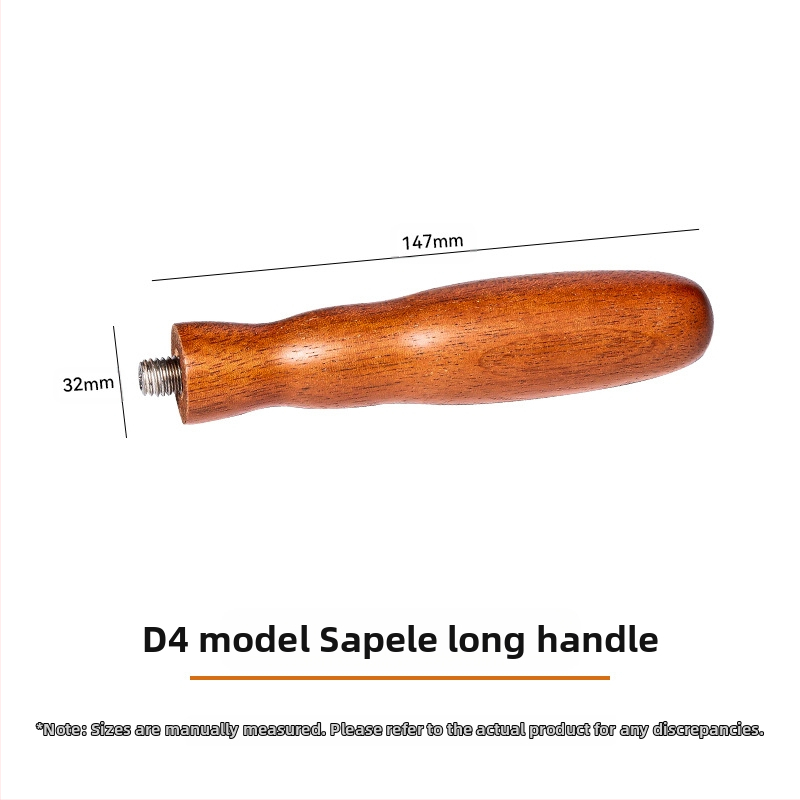 Universaalne kohvi täispuidust käepide Puidust tooted Modifitseeritud puidust käepideme tarvikud Kohvi käepide Kohvimasina käepide