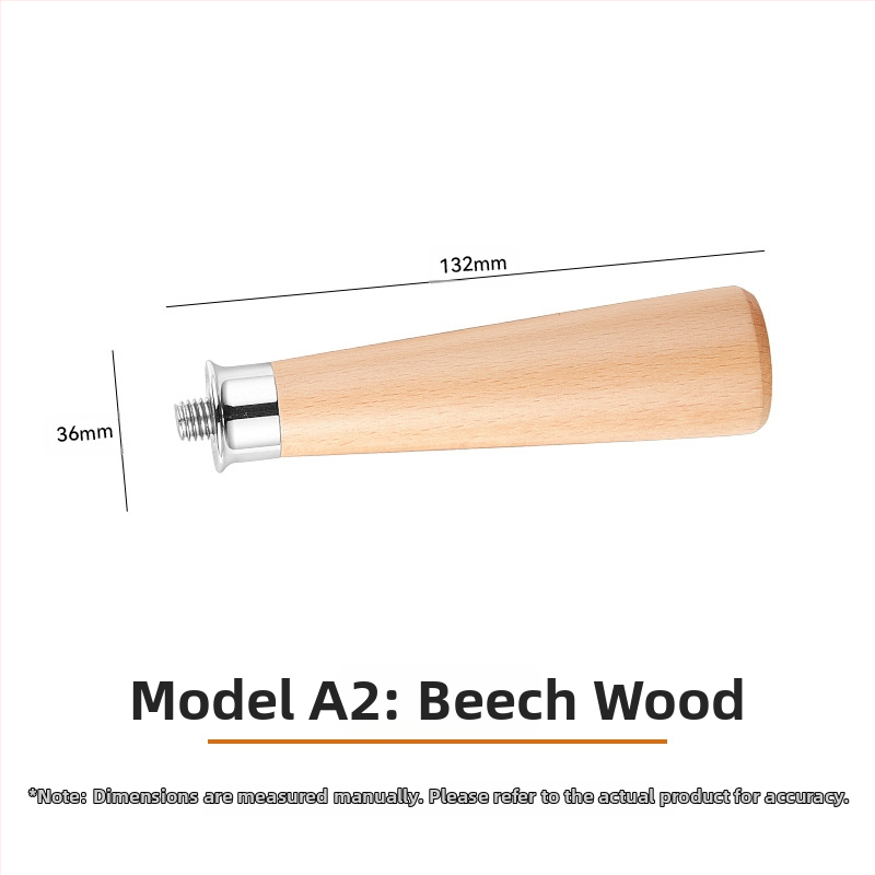Universaalne kohvi täispuidust käepide Puidust tooted Modifitseeritud puidust käepideme tarvikud Kohvi käepide Kohvimasina käepide