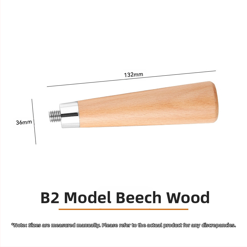 Universaalne kohvi täispuidust käepide Puidust tooted Modifitseeritud puidust käepideme tarvikud Kohvi käepide Kohvimasina käepide