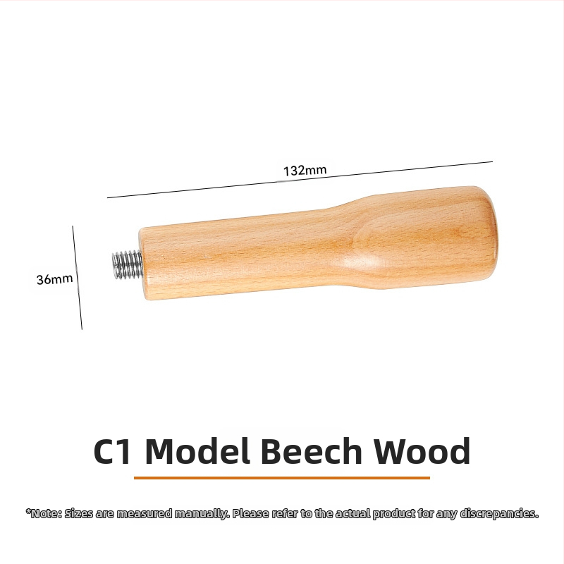 Universaalne kohvi täispuidust käepide Puidust tooted Modifitseeritud puidust käepideme tarvikud Kohvi käepide Kohvimasina käepide