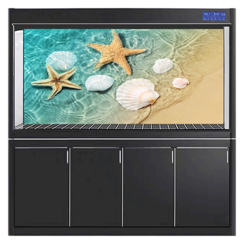 Tehase 3D-kalapaagi tausta dekoratiivmaal, mitmesuurused paksud PVC-st veealuse maailma piiriülesed kalapaagi kleebised